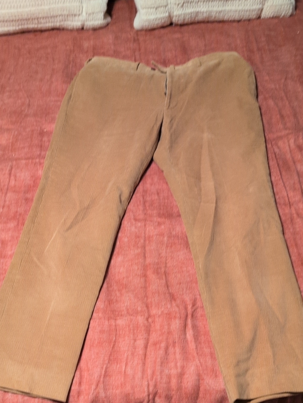 Sid Mashburn Men's Brown Corduroy Pants - Classic Straight Fit